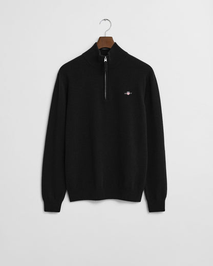Superfine Lambswool Half-Zip Sweater