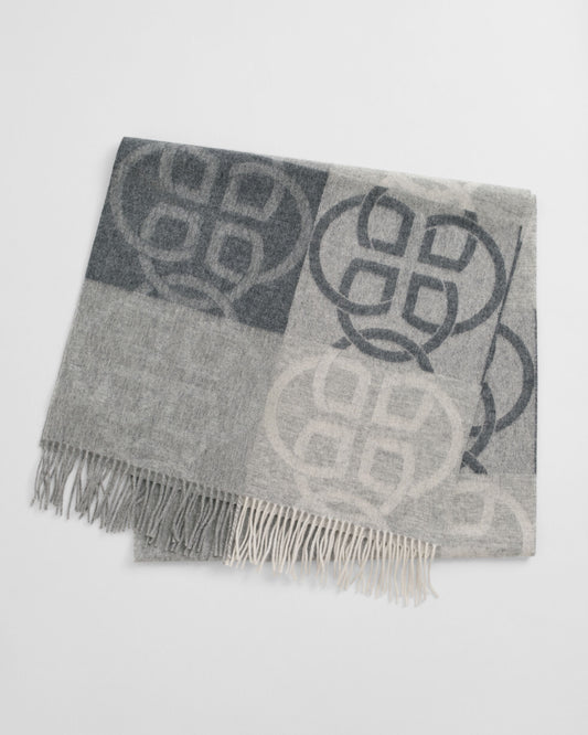 Monogram Wool Scarf