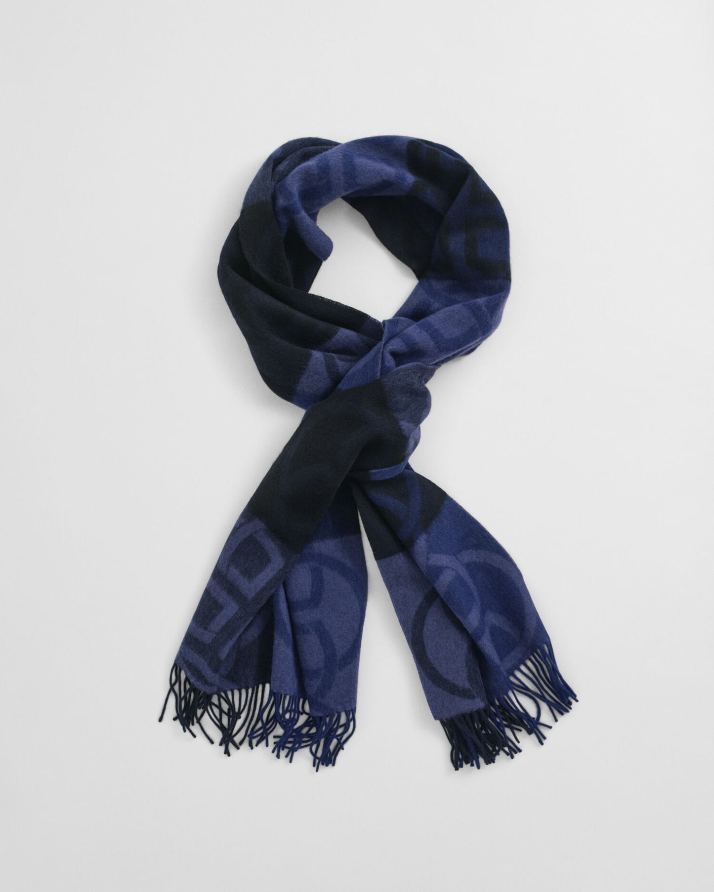 Monogram Wool Scarf