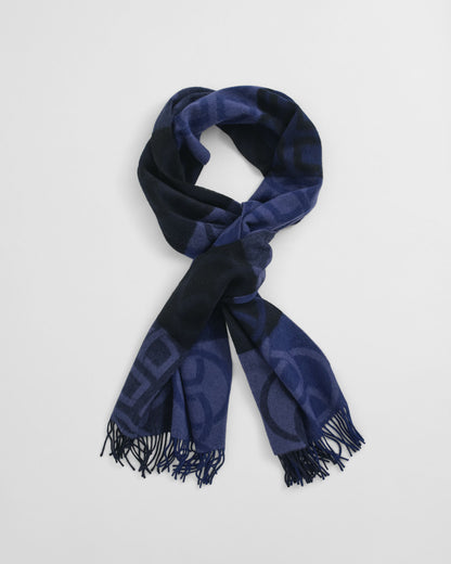 Monogram Wool Scarf