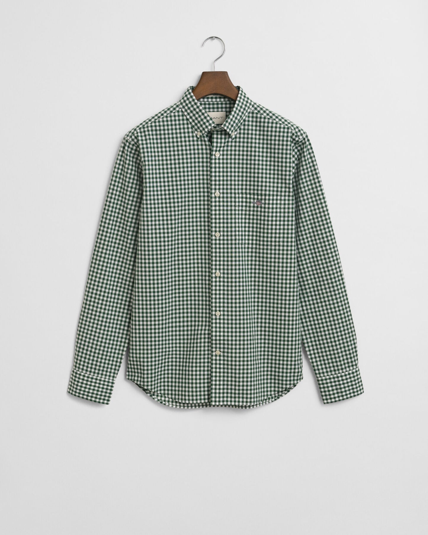 Regular Fit Classic Gingham Poplin Shirt