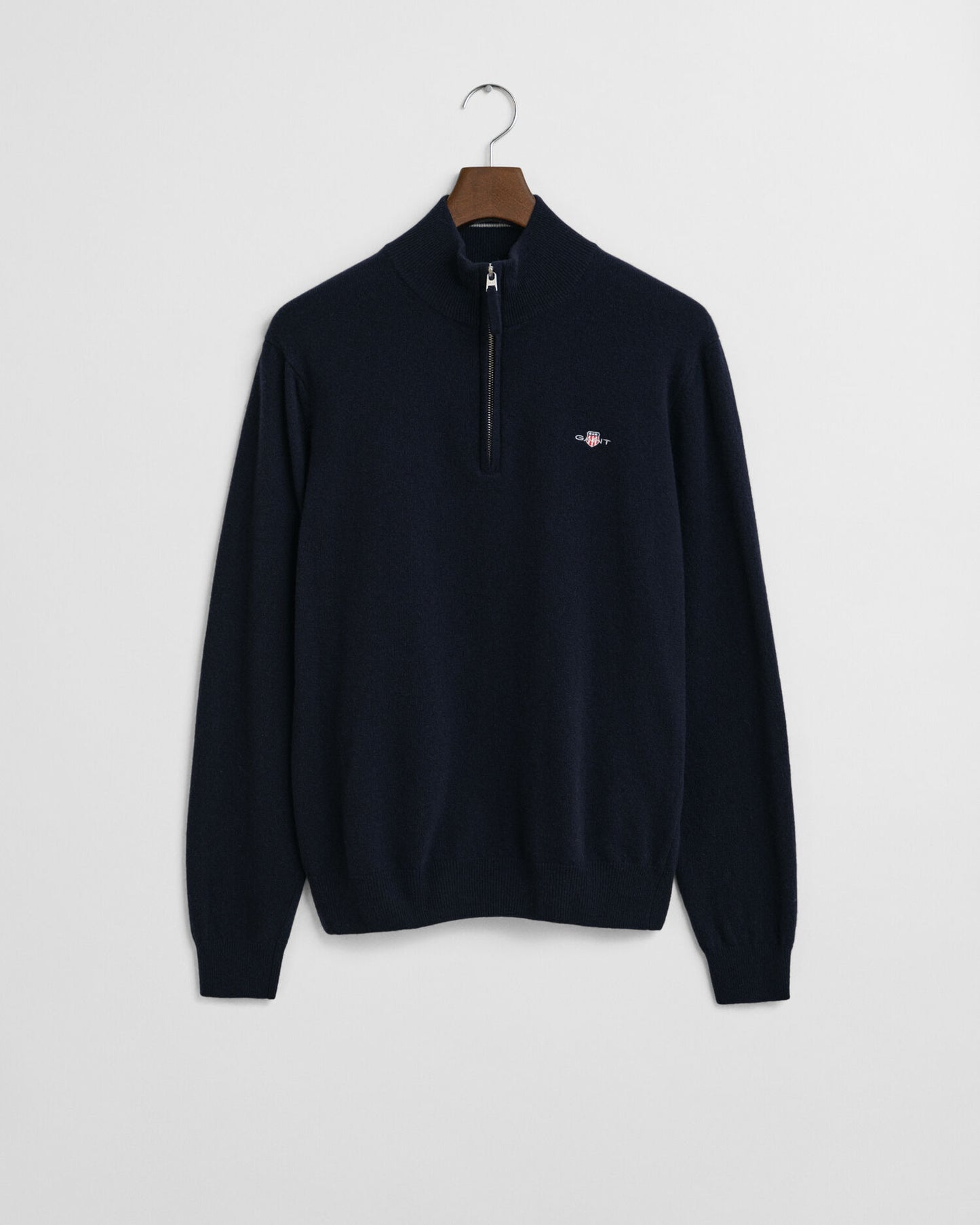 Superfine Lambswool Half-Zip Sweater