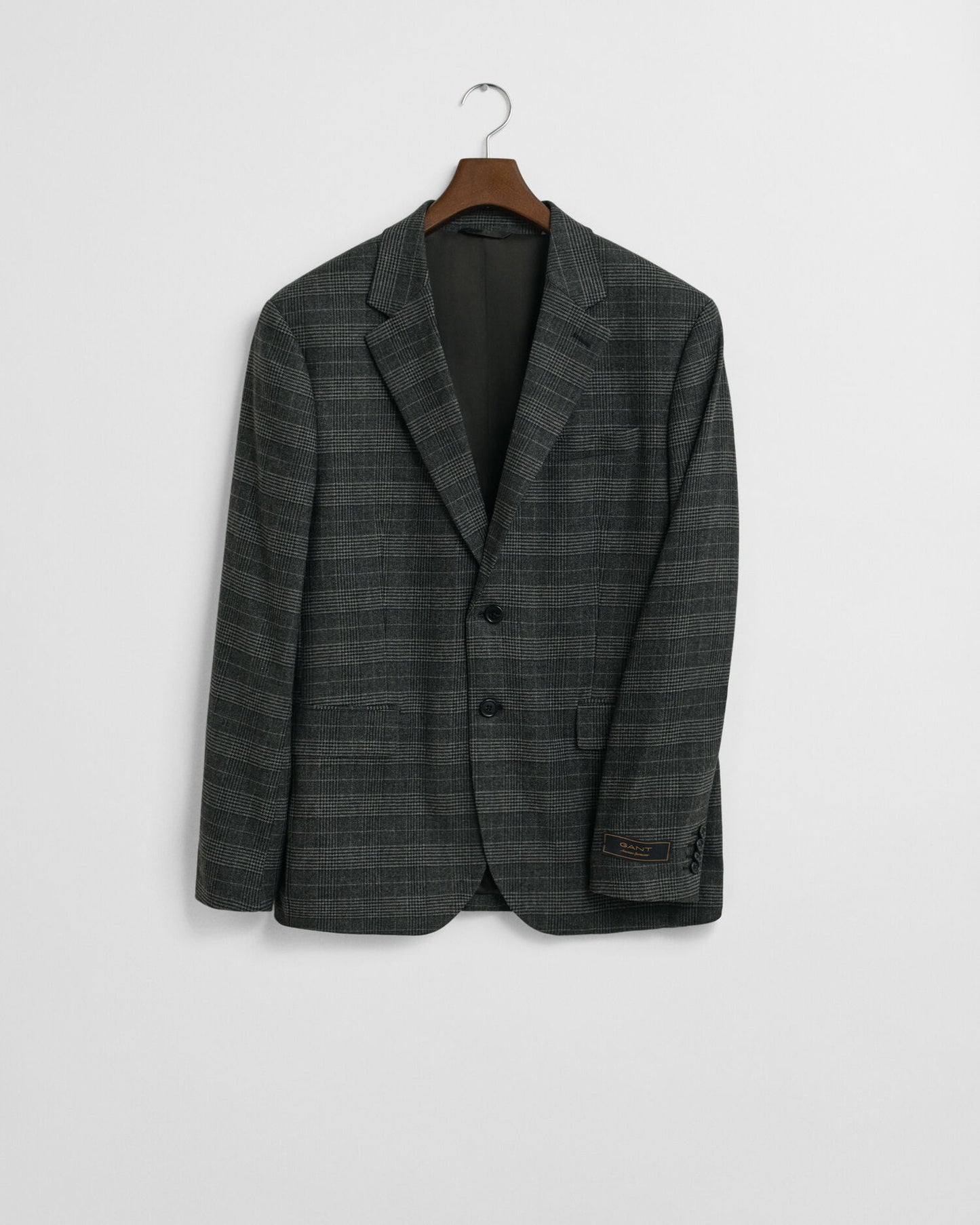 Slim Fit Glen Check Suit Jacket