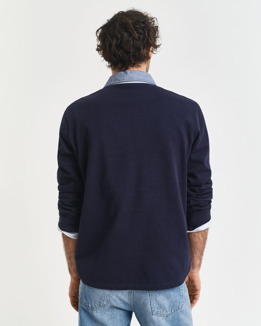 Chambray Collar Heavy Rugger
