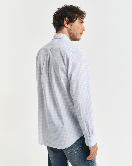 Regular Fit Classic Gingham Poplin Shirt