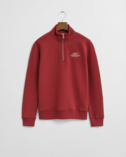 Teens Graphic Half-Zip Sweatshirt