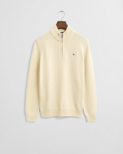 Teens Casual Cotton Half-Zip Sweater