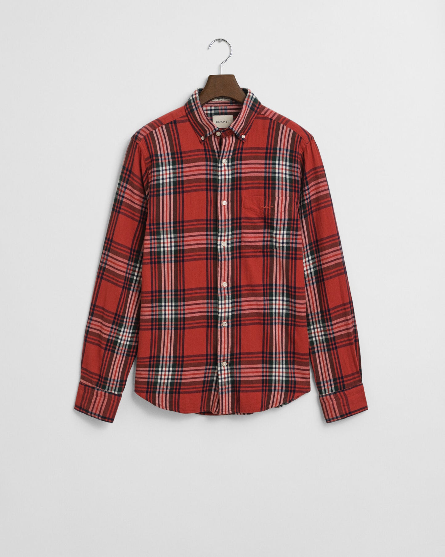Regular Fit Windblown Flannel Check Shirt