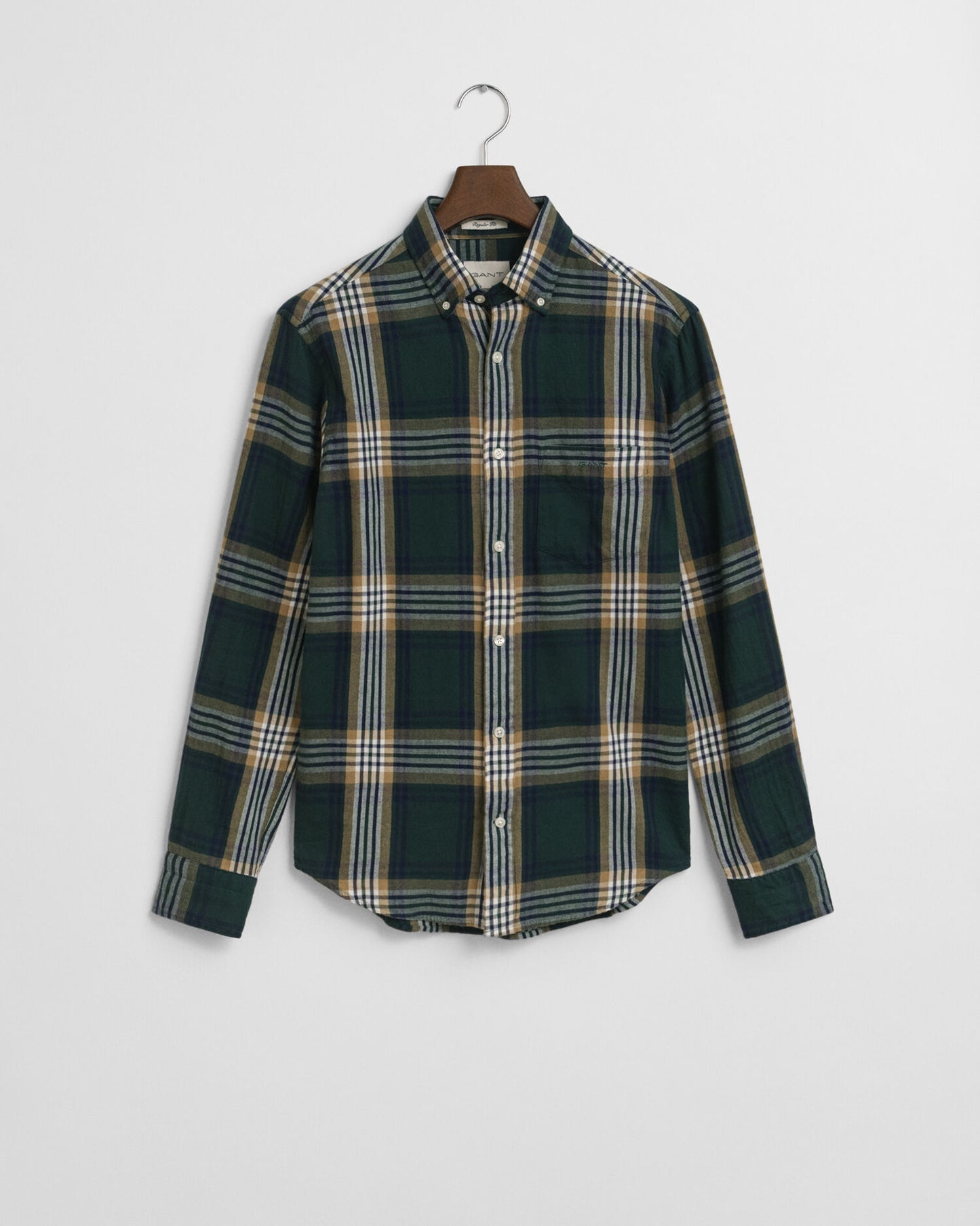 Regular Fit Windblown Flannel Check Shirt