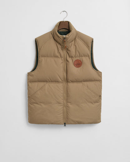 Cotton Mid Down Puffer Vest
