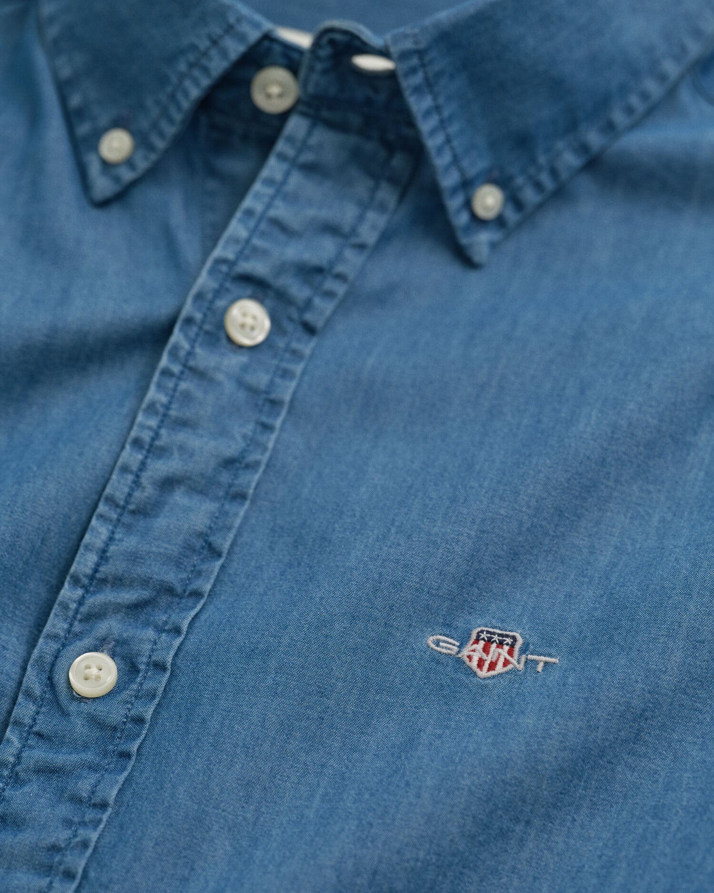 Slim Fit Indigo Shirt