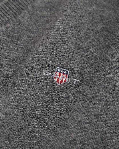 Superfine Lambswool V-Neck Sweater