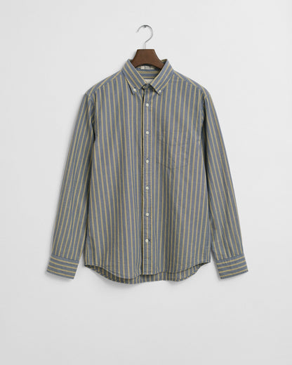 Regular Fit Striped Archive Poplin Shirt