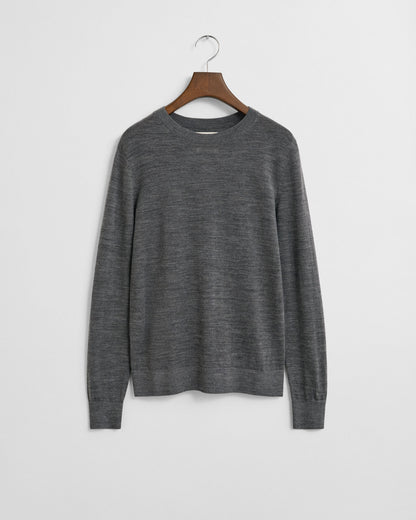 Extra Fine Merino Wool Crew Neck Sweater