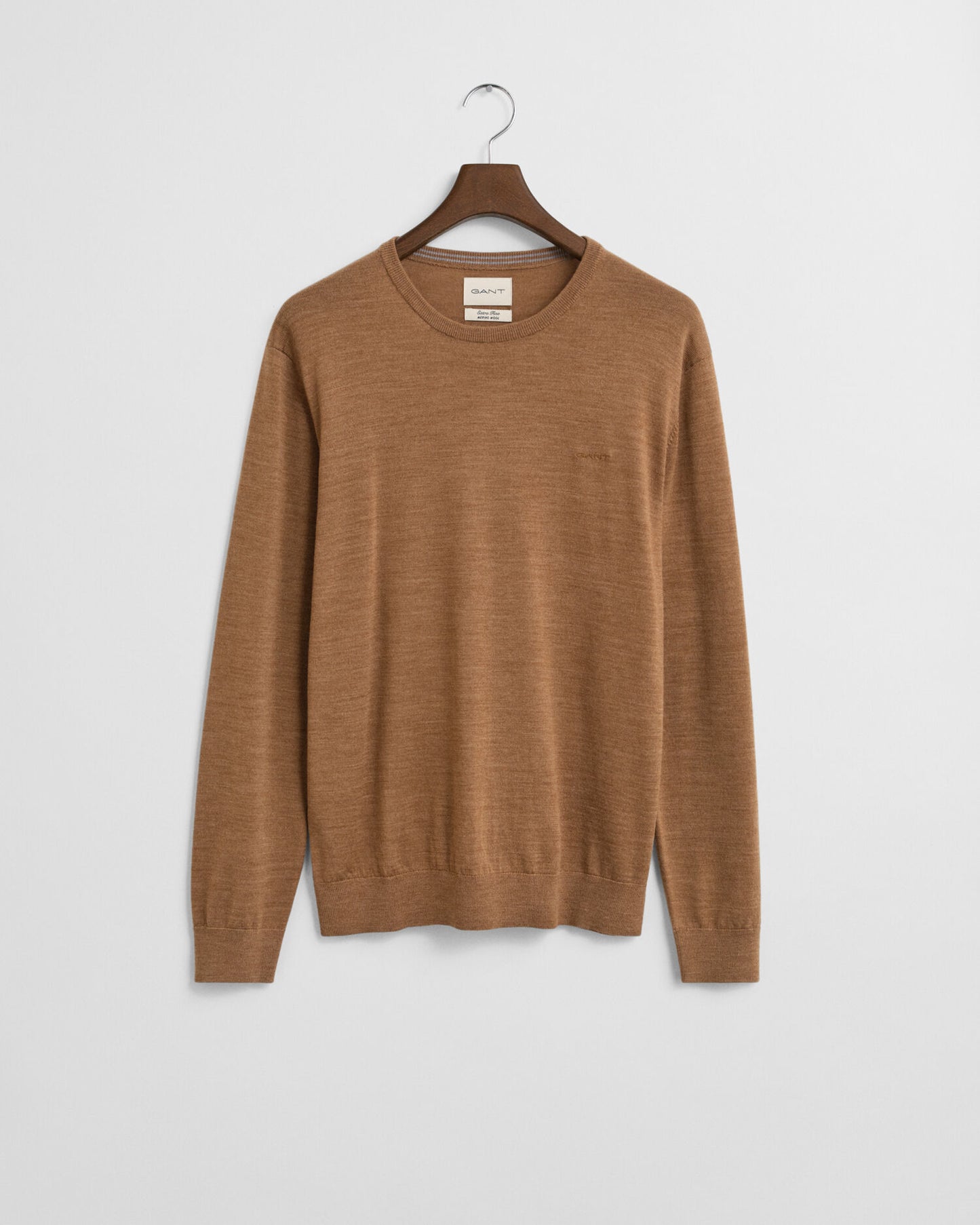 Extra Fine Merino Wool Crew Neck Sweater