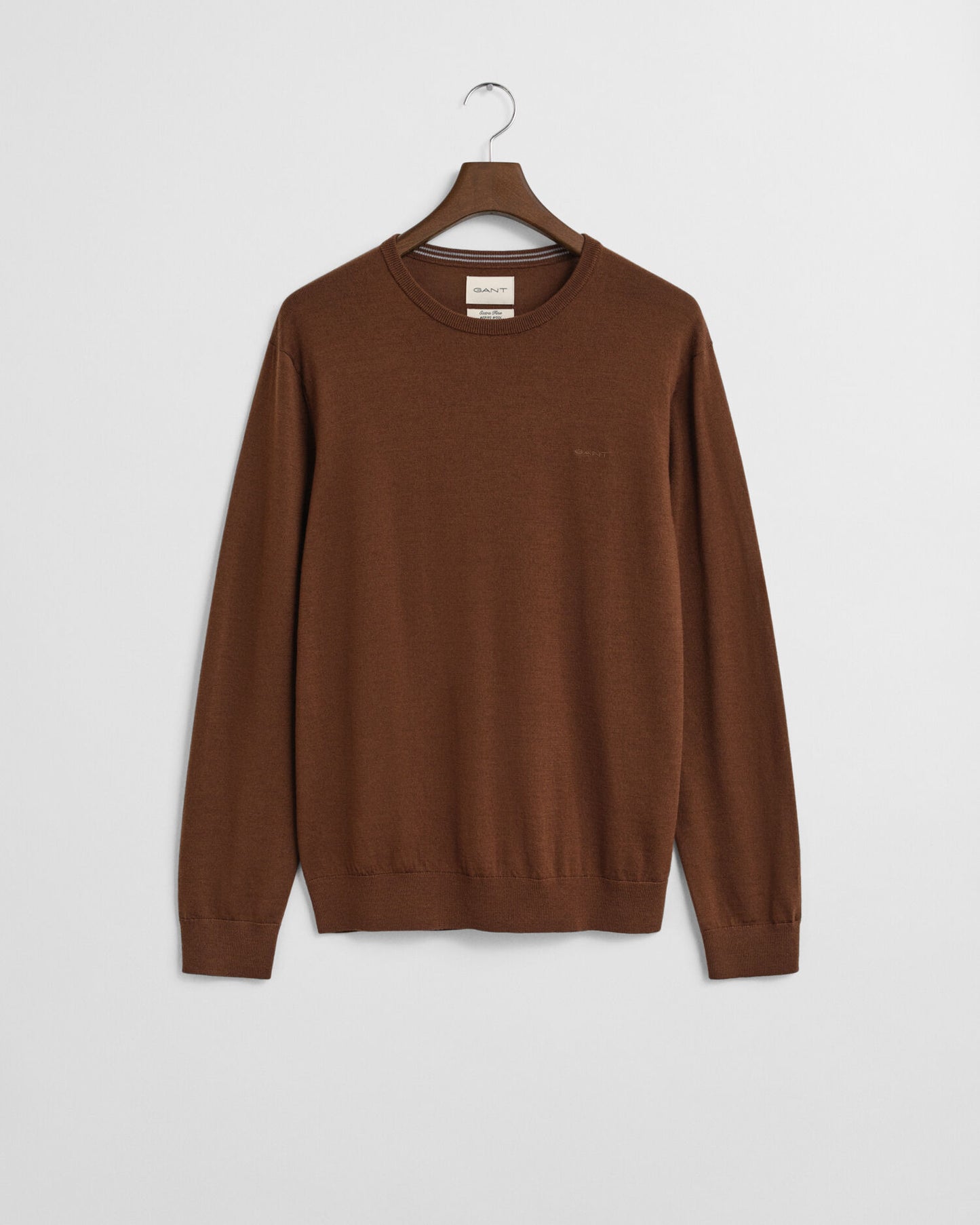 Extra Fine Merino Wool Crew Neck Sweater