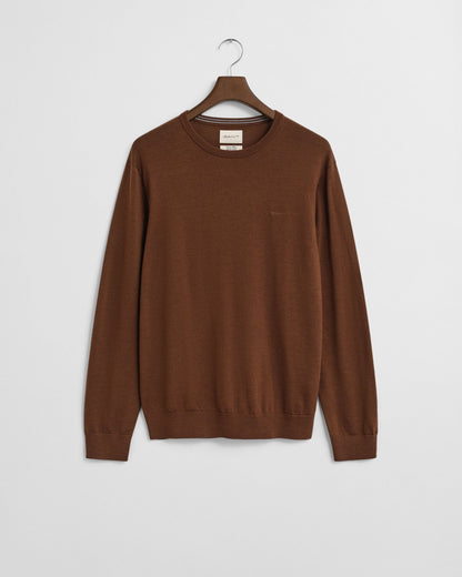 Extra Fine Merino Wool Crew Neck Sweater