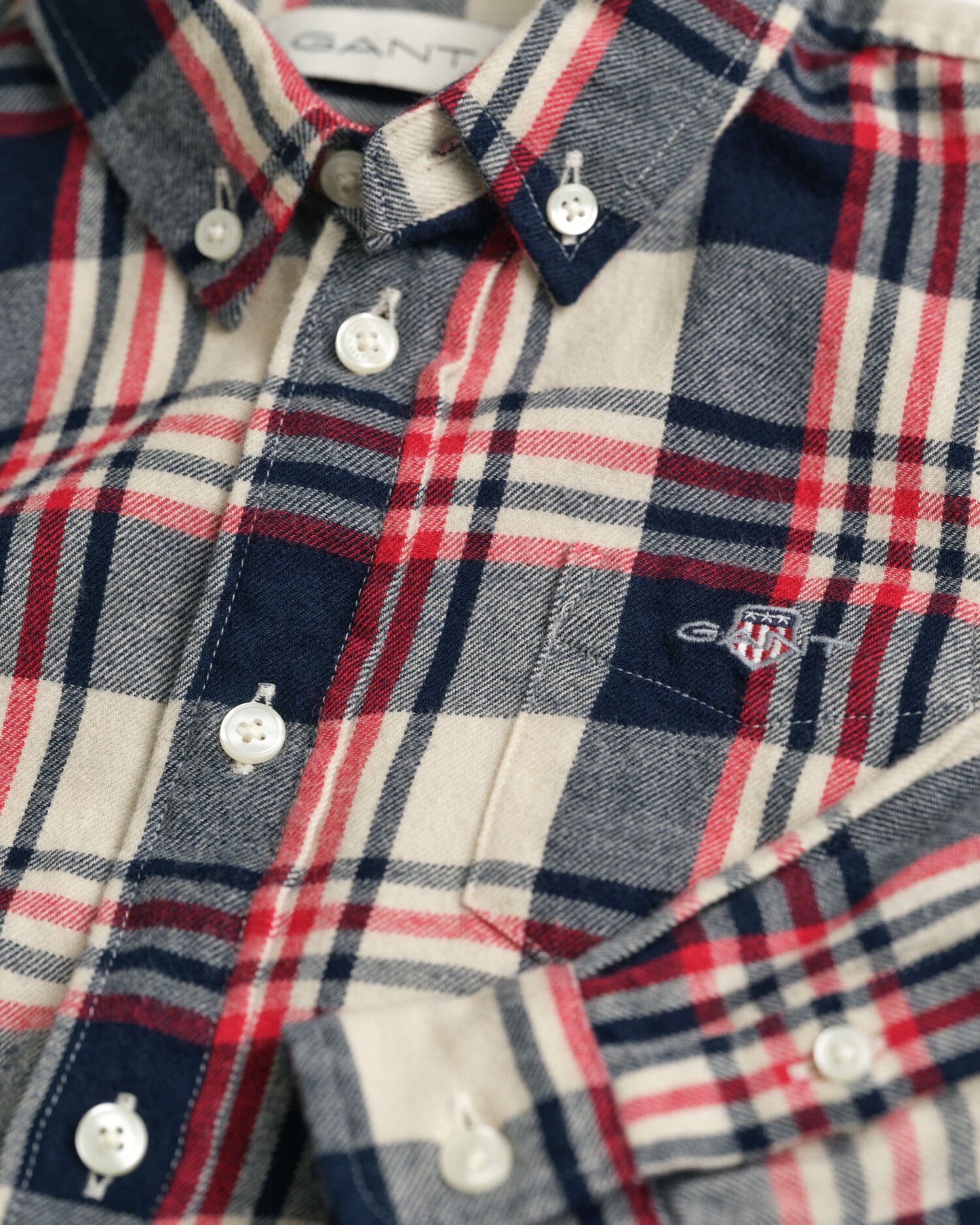 Kids Checked Flannel Shirt