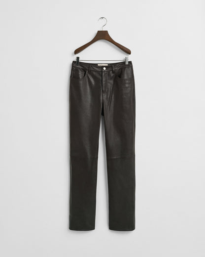 5-Pocket Leather Pants