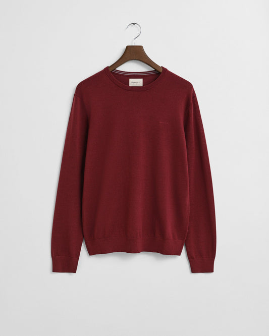 Extra Fine Merino Wool Crew Neck Sweater