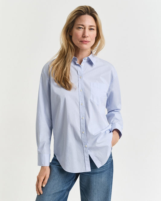 Relaxed Fit Classic Poplin Shirt