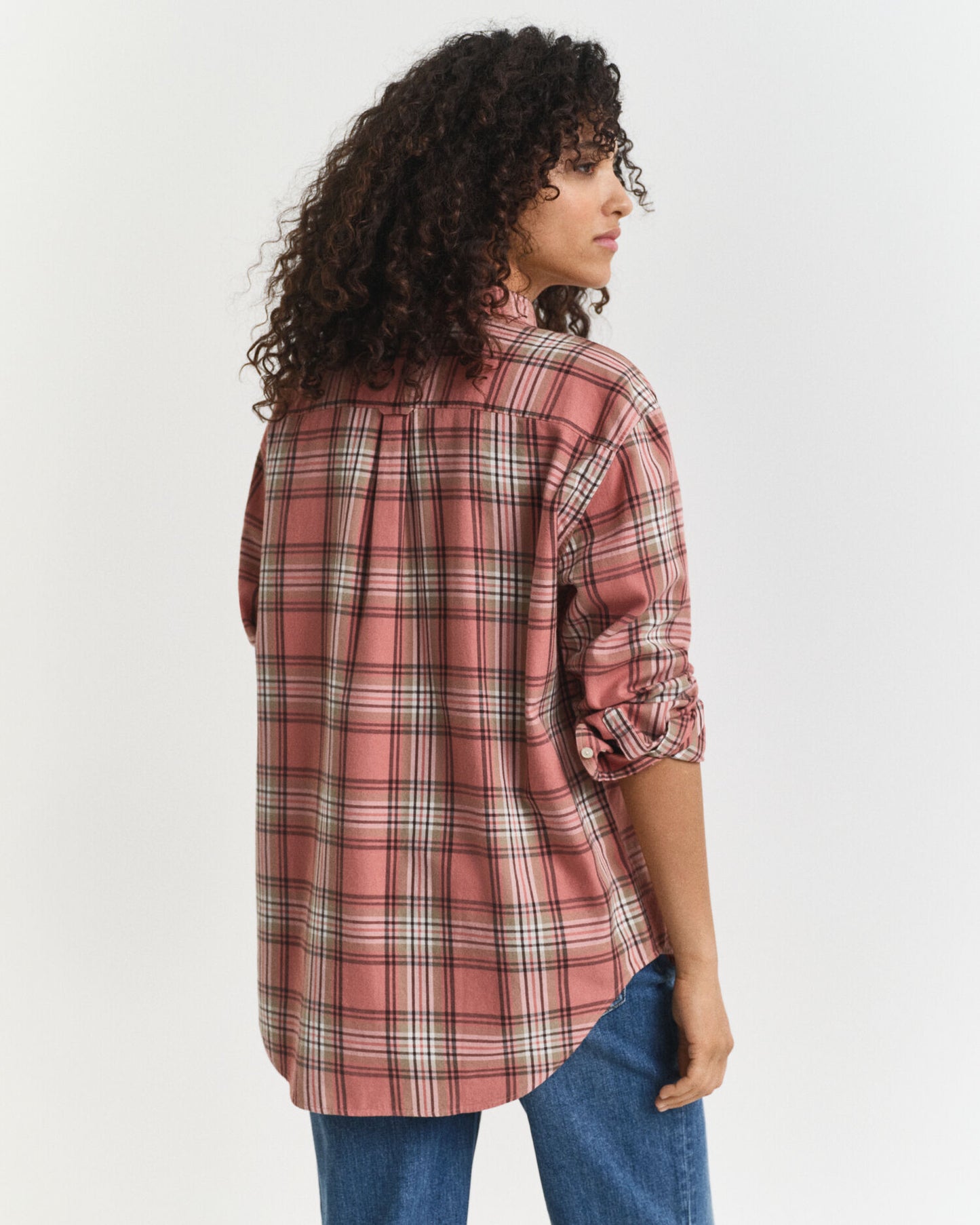 Relaxed Fit Checked Flannel Shirt