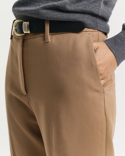 Slim Fit Flared Slacks