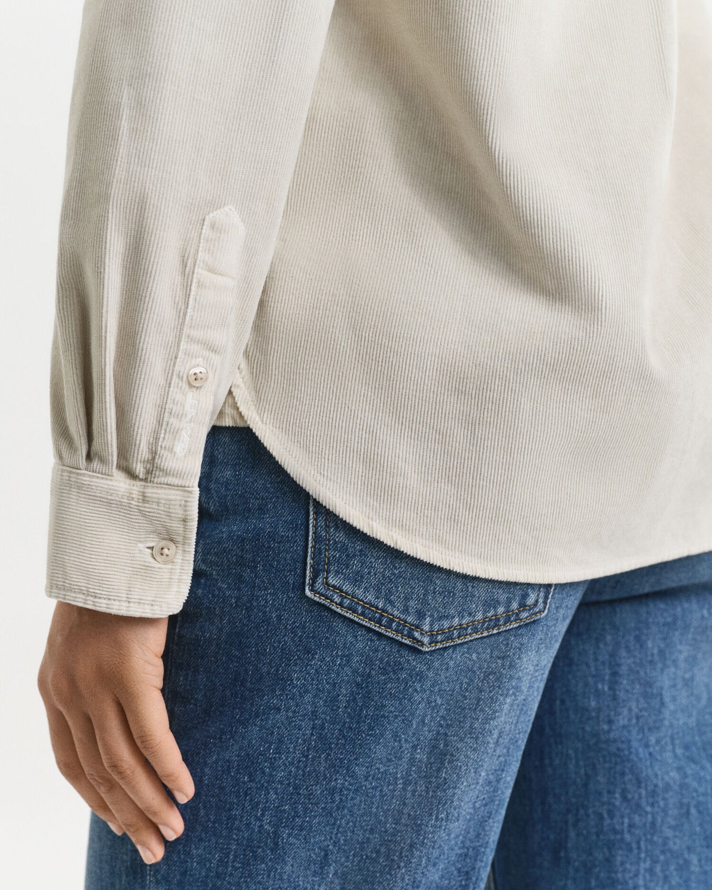 Regular Fit Corduroy Shirt