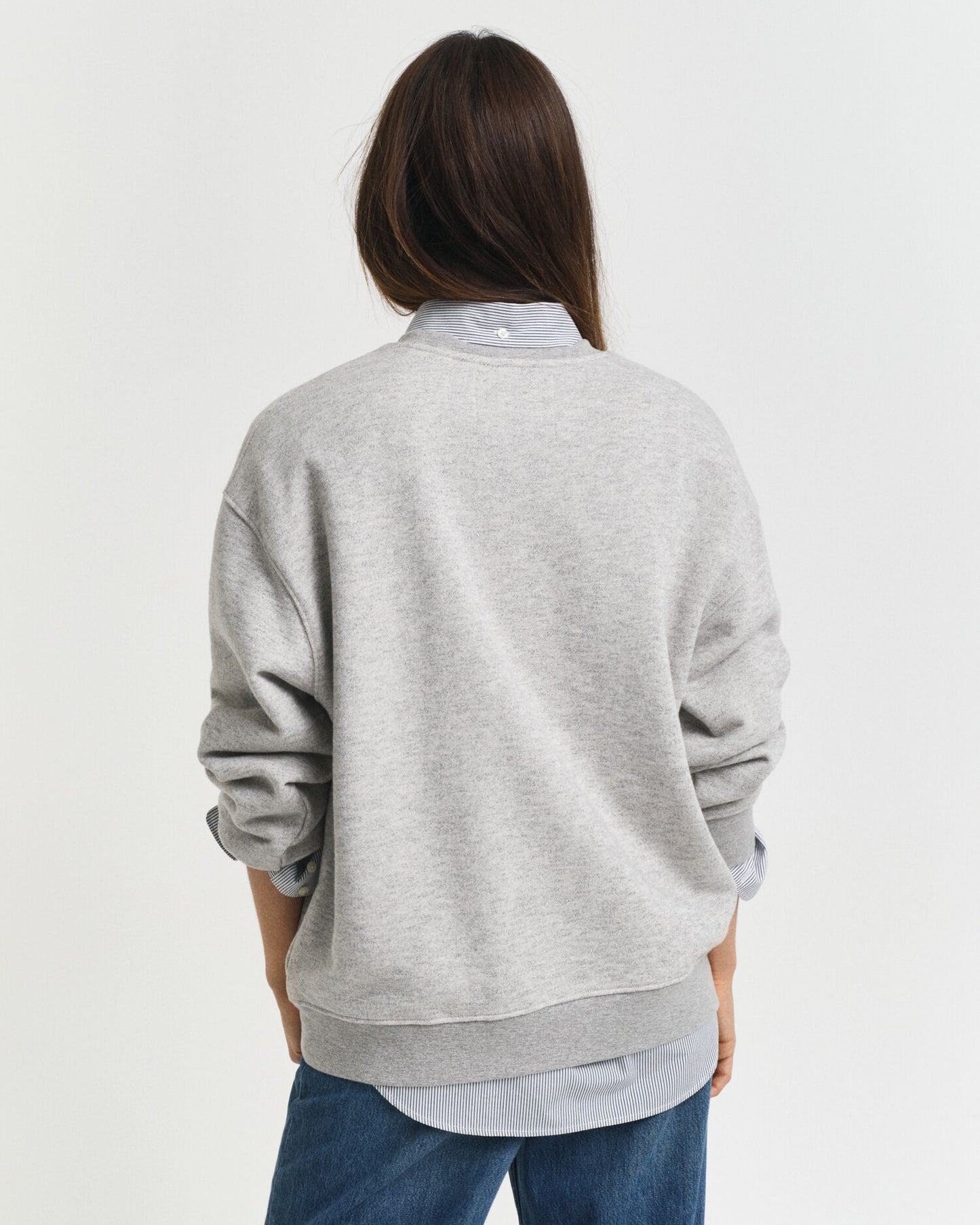 Printed Crew Neck Sweatshirt