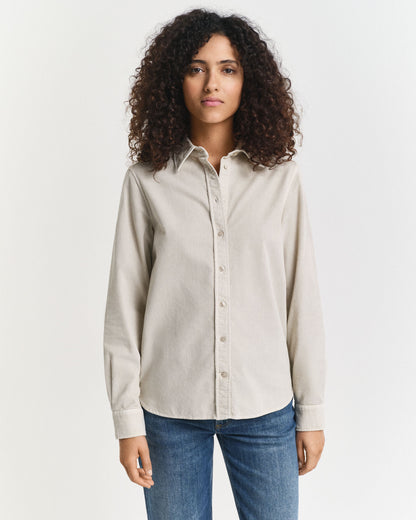 Regular Fit Corduroy Shirt