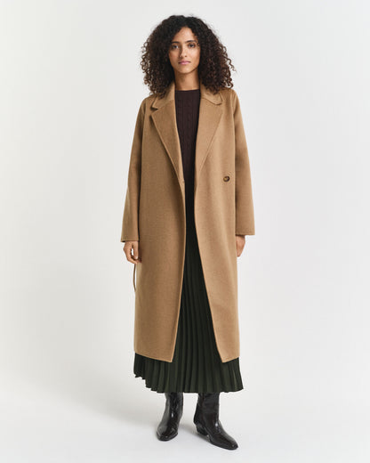 Handstitched Belted Coat