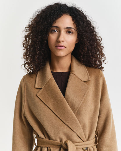 Handstitched Belted Coat