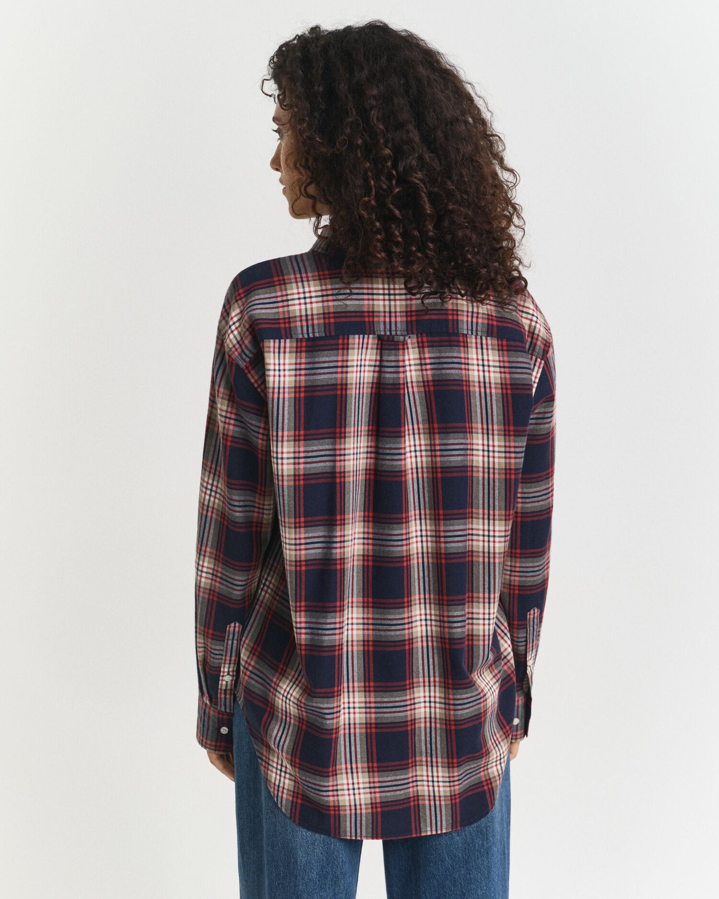 Relaxed Fit Checked Flannel Shirt