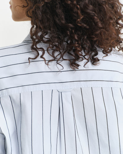 Relaxed Fit Striped Luxury Oxford Shirt