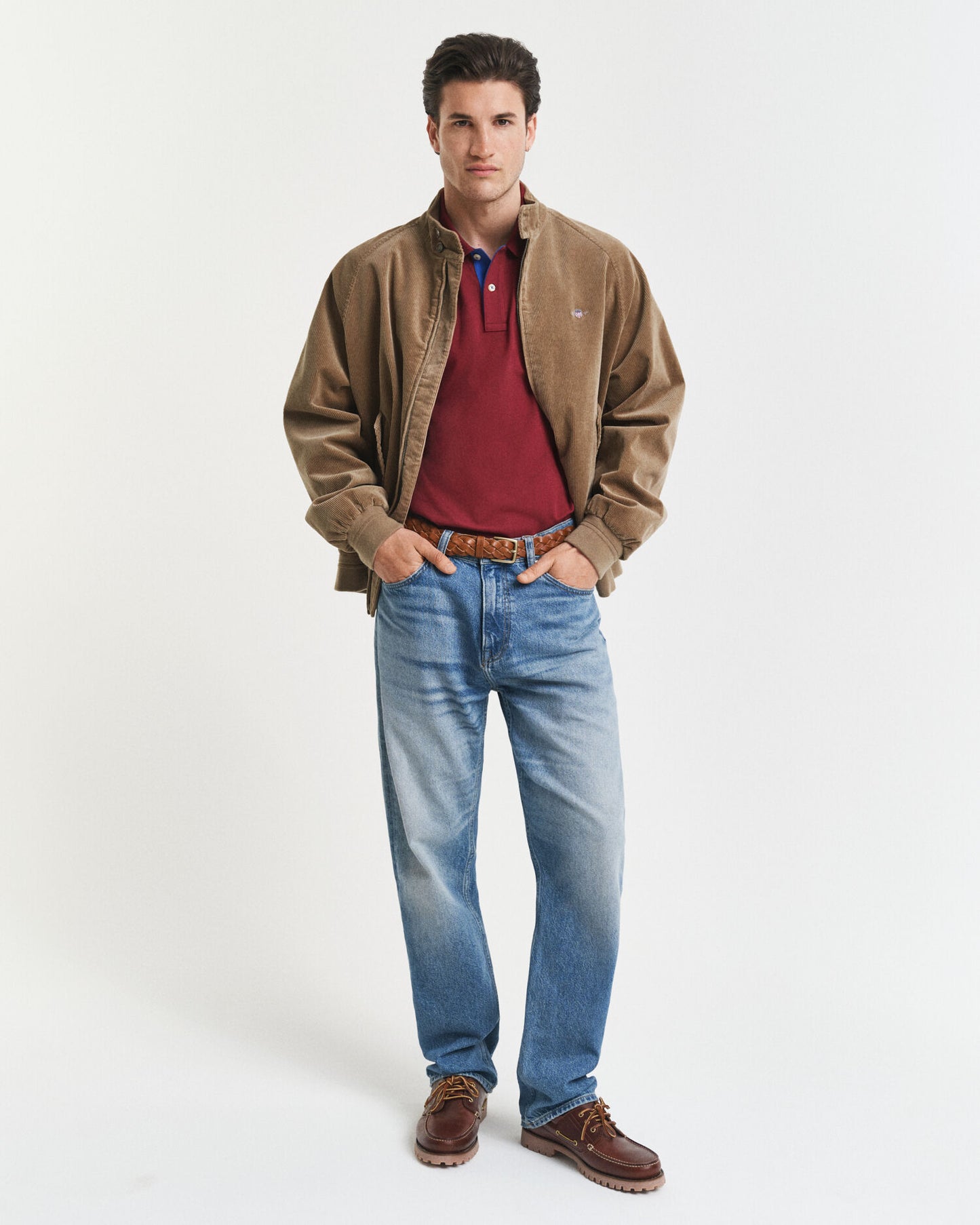 Contrast Piqué Polo Shirt