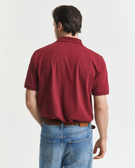 Contrast Piqué Polo Shirt