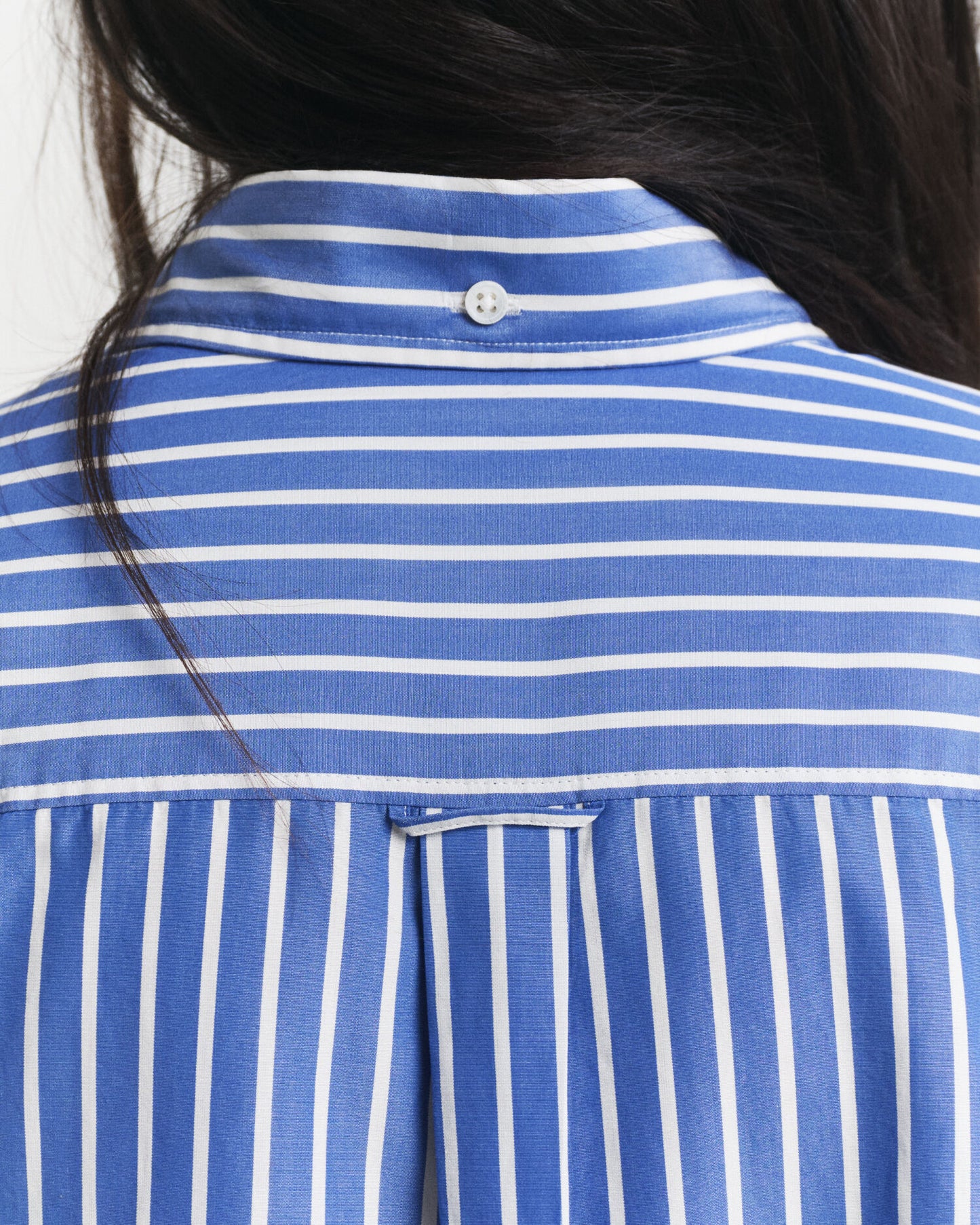 Oversized Striped Poplin Shirt