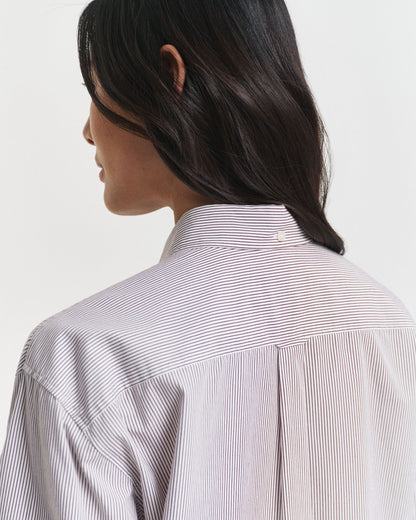 Relaxed Fit Classic Poplin Graphic Shirt