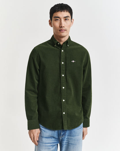 Regular Fit Cotton Corduroy Shirt