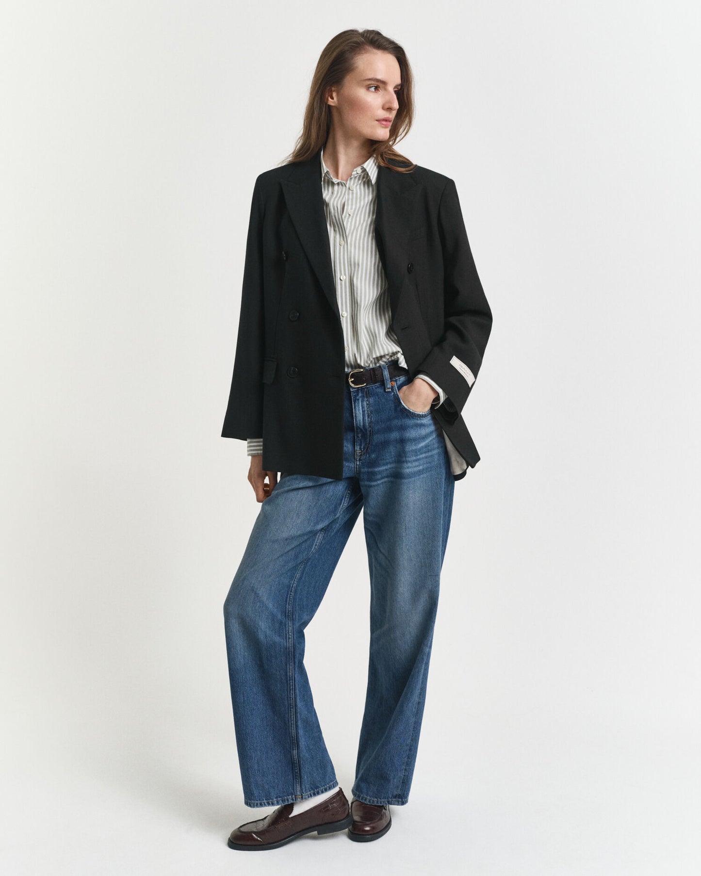 Regular Fit Classic Striped Poplin Shirt