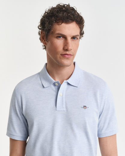 Regular Fit Shield Piqué Polo Shirt