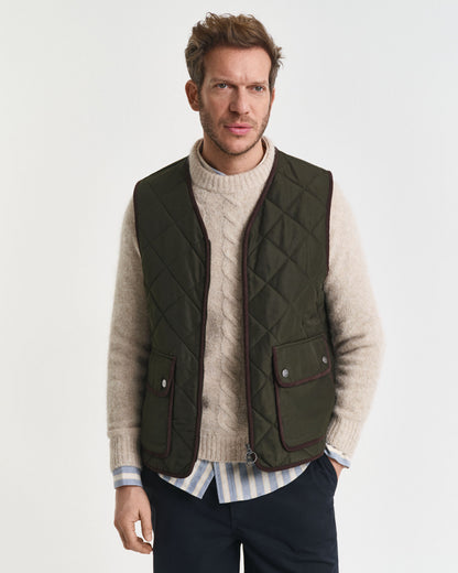 Quilted Fleece Vest