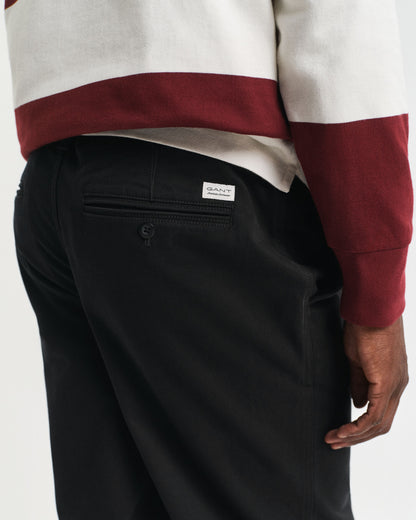 Relaxed Fit Cotton Twill Chinos