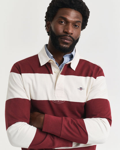 Block Striped Heavy Rugger