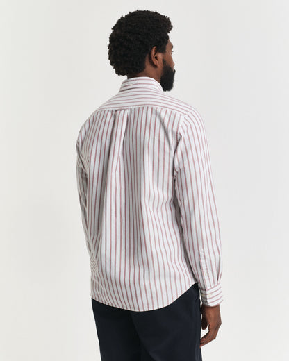 Regular Fit Striped Archive Oxford Shirt