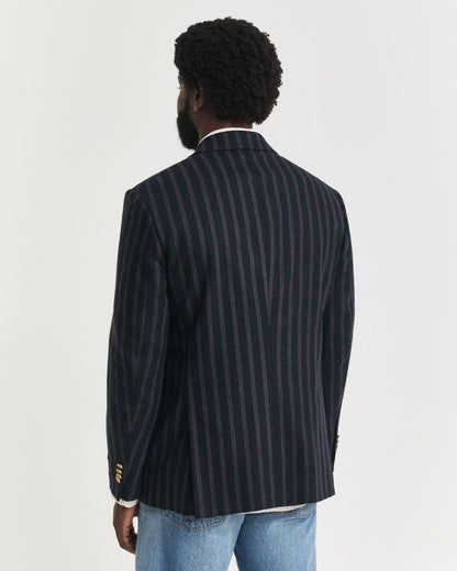 Striped Flannel Club Blazer