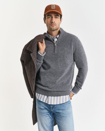 Cashmere Half-Zip Sweater