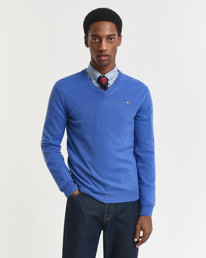 Superfine Lambswool V-Neck Sweater