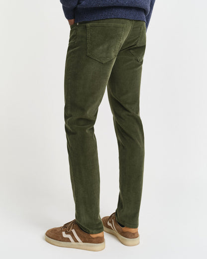 Slim Fit Corduroy Jeans