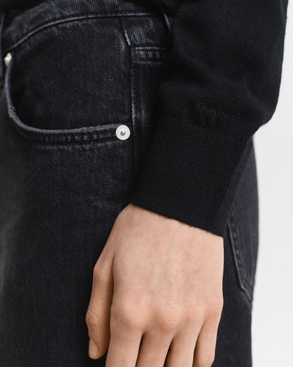 Extra Fine Merino Wool Crew Neck Sweater